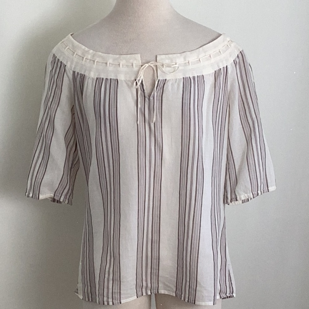 Theory Cotton Sheer Top